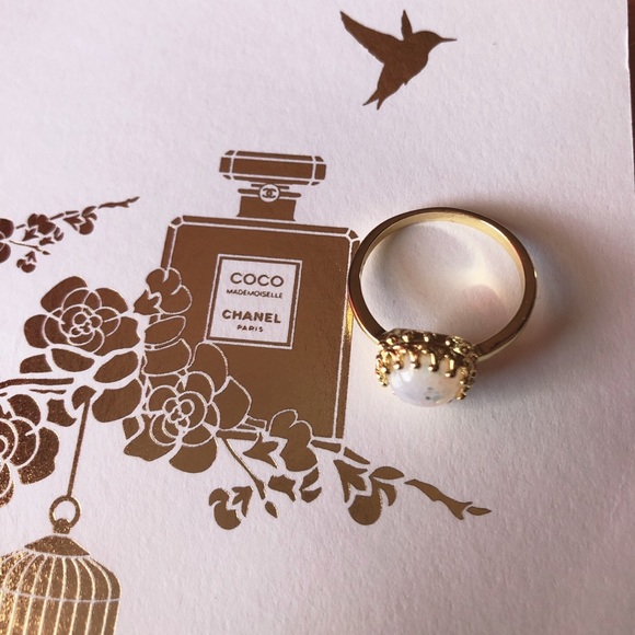 Dainty Opal Stacking Ring - Picture 7 of 8